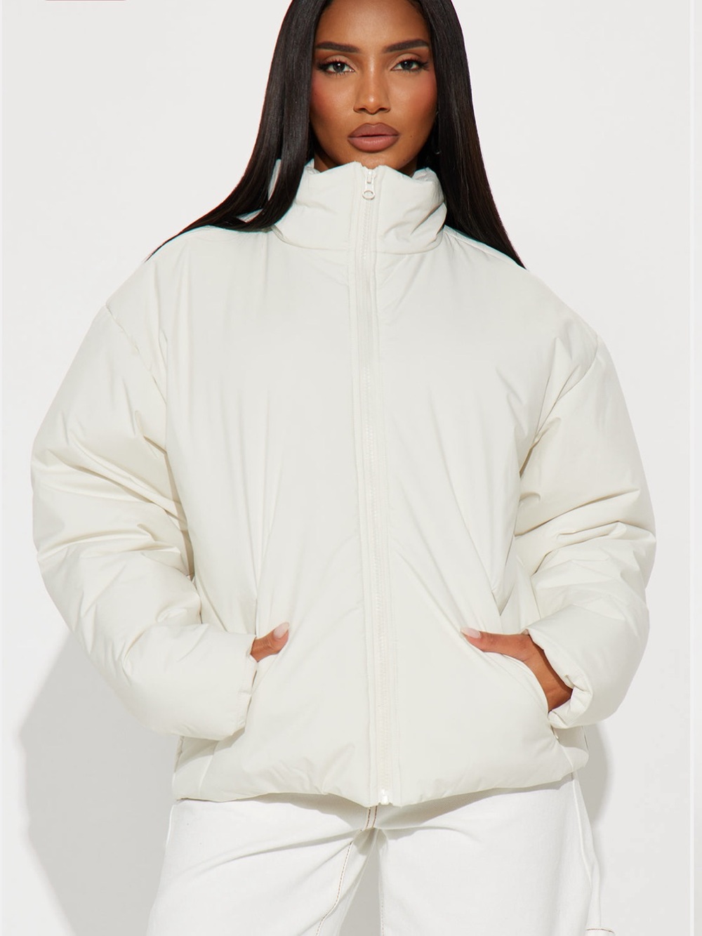 Nylon Puffer Jacket